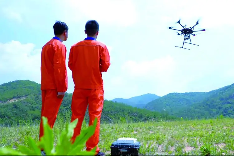 矿区无人机倾斜摄影巡检拍摄